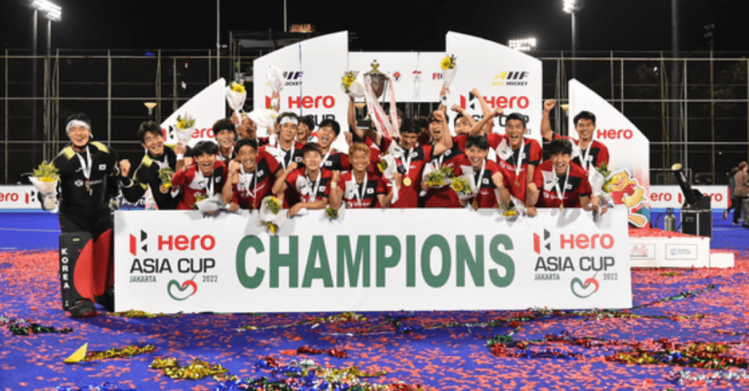 Asia Cup Hockey 2022 South Korea Wins Gold, Defeating Malaysia by 21