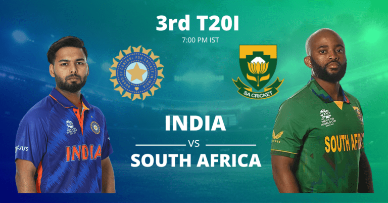 IND vs SA Super4 Predictions: Today Match Prediction, Fantasy Cricket Prediction, Pitch Report, Weather Report, Fantasy Cricket Tips, Playing 11 Prediction, Playing 11- South Africa Tour of India, 3rd T20I