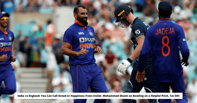India vs England: You Can Call Greed or Happiness From Inside- Mohammed Shami on Bowling on a Helpful Pitch, 1st ODI