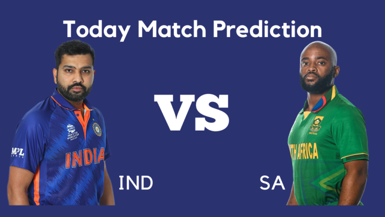 today match prediction
