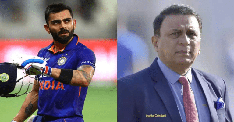 What message did he want? – Sunil Gavaskar Slams Virat Kohli’s “Dhoni” Statement